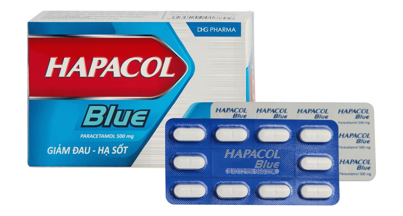 Hapacol Blue (Hapacol Xanh) là loại thuốc giúp điều trị các triệu chứng đau và sốt