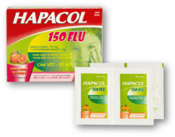 Thuốc Hapacol 150 Flu, hay còn được nhận dạng là Hapacol xanh lá cây, là loại thuốc có hương thơm và vị ngọt giúp bé dễ uống hơn