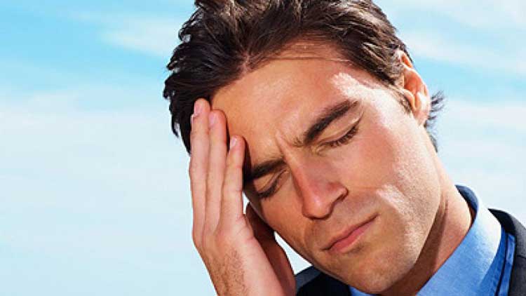 Căng thẳng cũng có thể gây đau nửa đầu