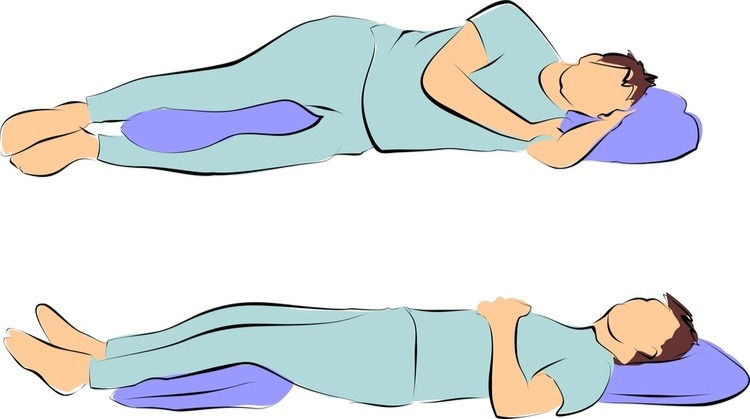 Tư thế ngủ không đúng cũng có thể kích hoạt cơn đau cơ lưng