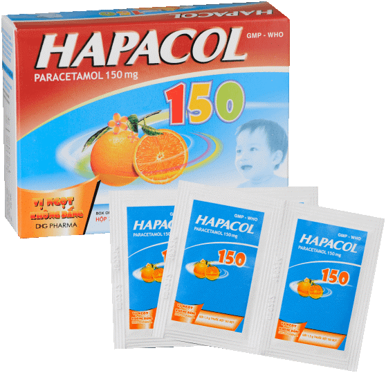 Hapacol 150 – Thuốc hạ sốt cho trẻ khi bị sốt cúm A