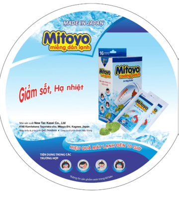 Mitoyo – Miếng dán lạnh giảm sốt, hạ nhiệt
