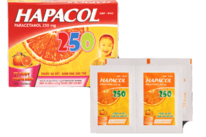 Hapacol 250 giúp giảm đau và hạ sốt hiệu quả
