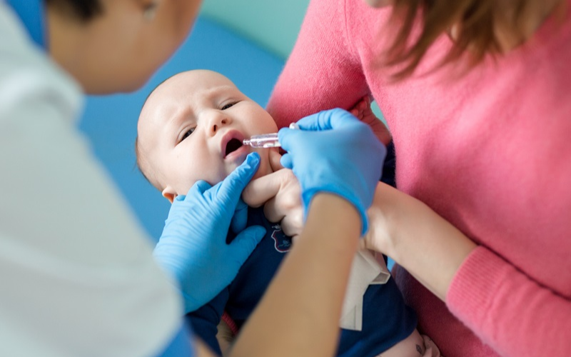Sử dụng vacxin để phòng ngừa tiêu chảy ở trẻ